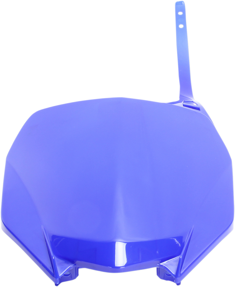 Placa de matrícula delantera UFO - Azul reflejo YA04860-089 