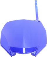 Placa de matrícula delantera UFO - Azul reflejo YA04860-089 