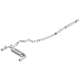 Ford Racing 2016-2017 Focus RS Active Sport Cat-Back Exhaust System w/ Polished Tips M-5200-FRS