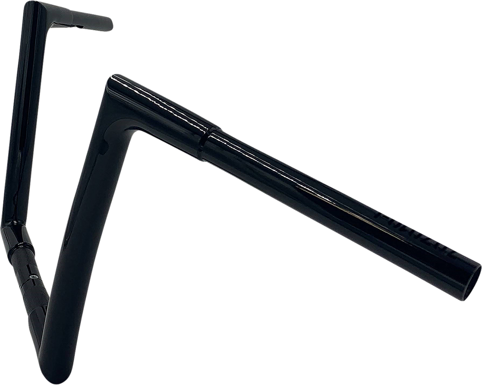 FAT BAGGERS INC. Handlebar - Flat Top - 10" - Black 707010-B