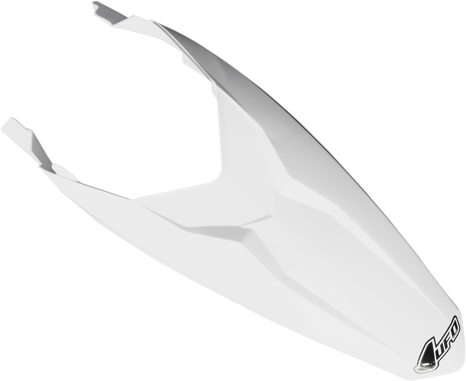 UFO MX Rear Fender - KTM White KT04045-041