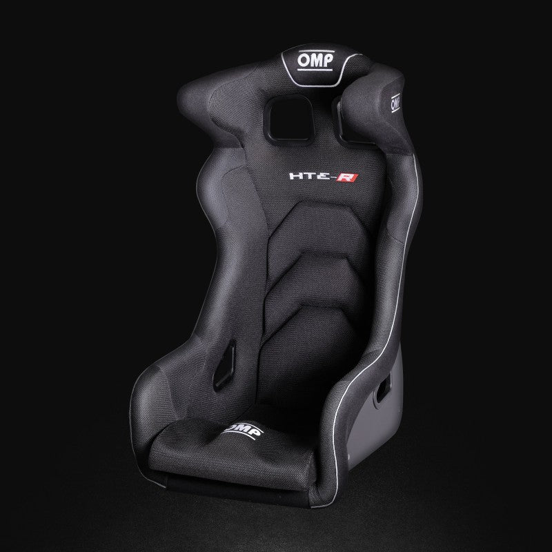 OMP HTE Series Fiberglass Seat - Black HA0-0772-B01-071