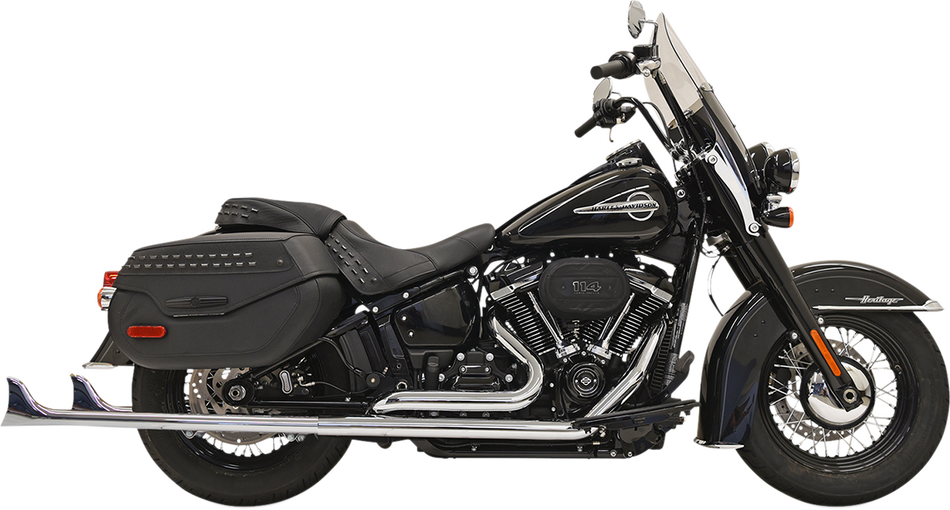 BASSANI XHAUST Fishtail Exhaust without Baffle - 36" 1S76E-36