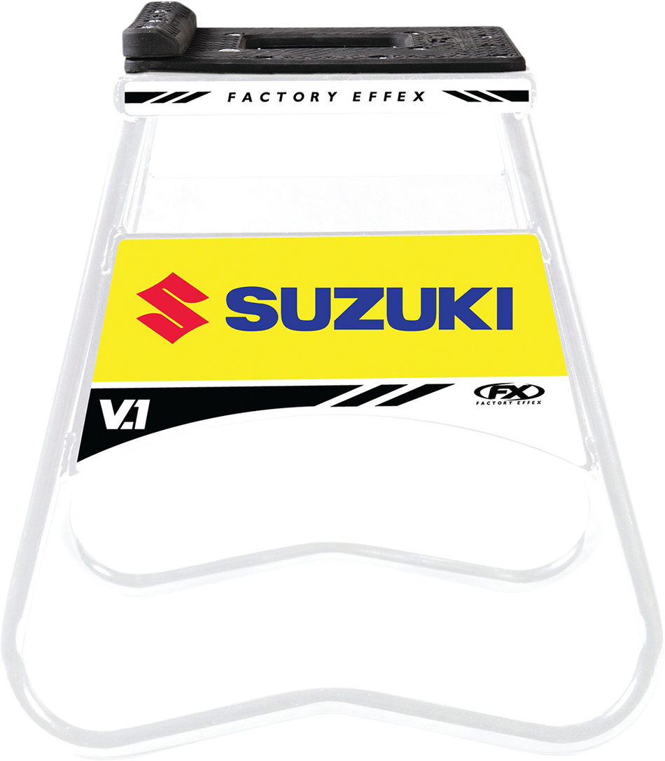 FACTORY EFFEX Bike Stand - Suzuki - White 24-45410