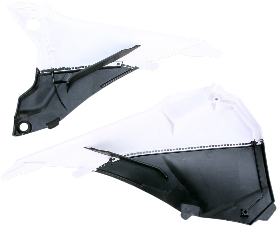 ACERBIS Airbox Cover - White/Black 2374120002