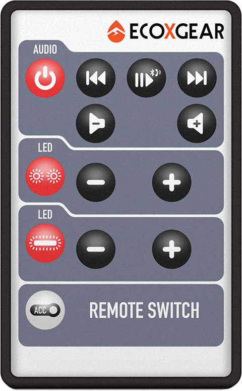ECOXGEAR Rf Remote Control ACC-EXSNDRMTBLE