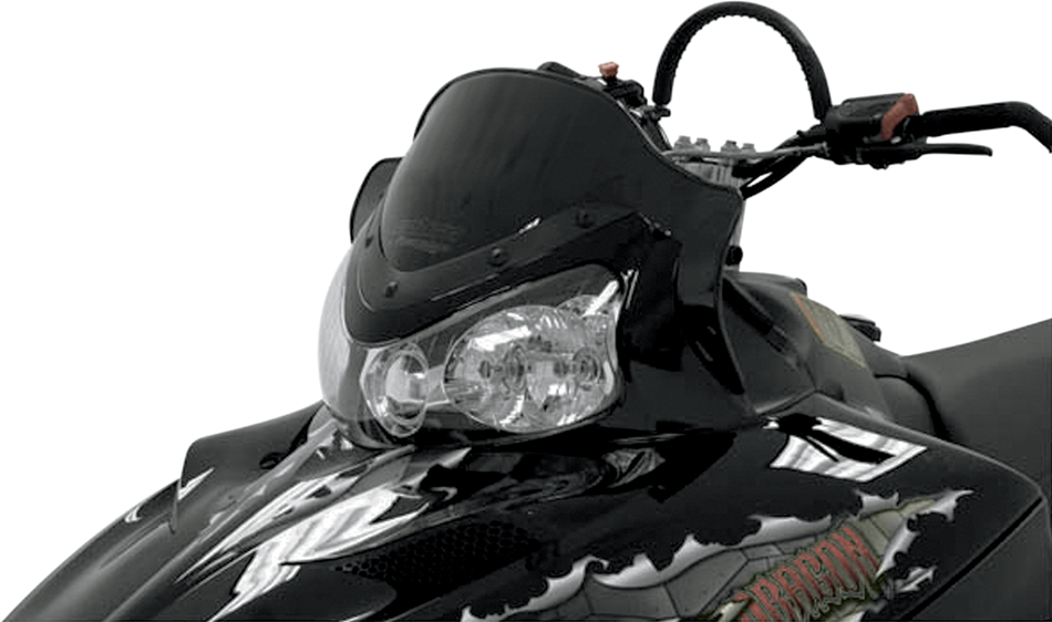 POWERMADD Windshield - 11.5" - Low - Polaris 11922