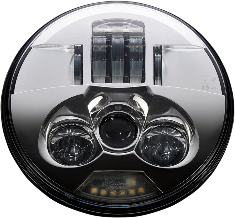 CUSTOM DYNAMICS ProBEAM LED Headlamp 7" - Chrome PB-7-C