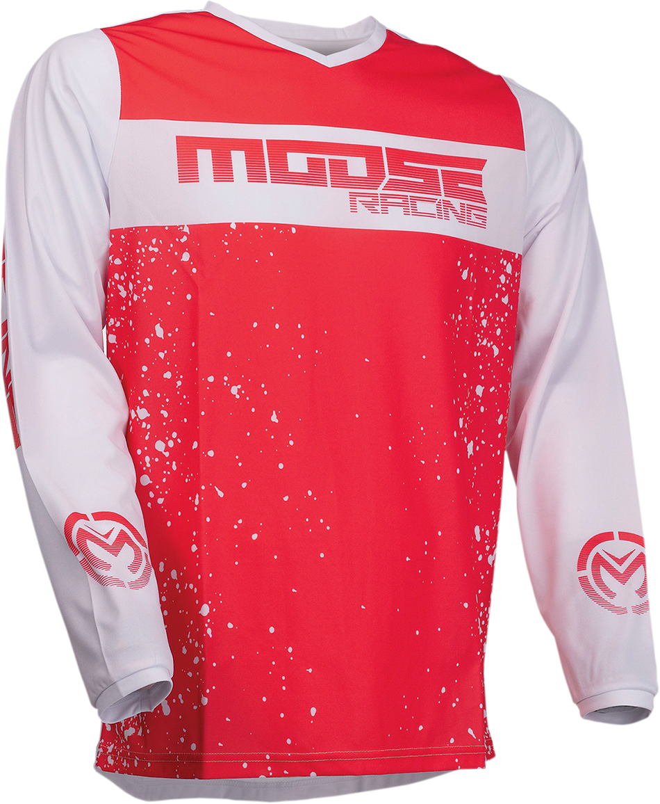 MOOSE RACING Qualifikationstrikot - Rot/Weiß - 3XL 2910-6650 