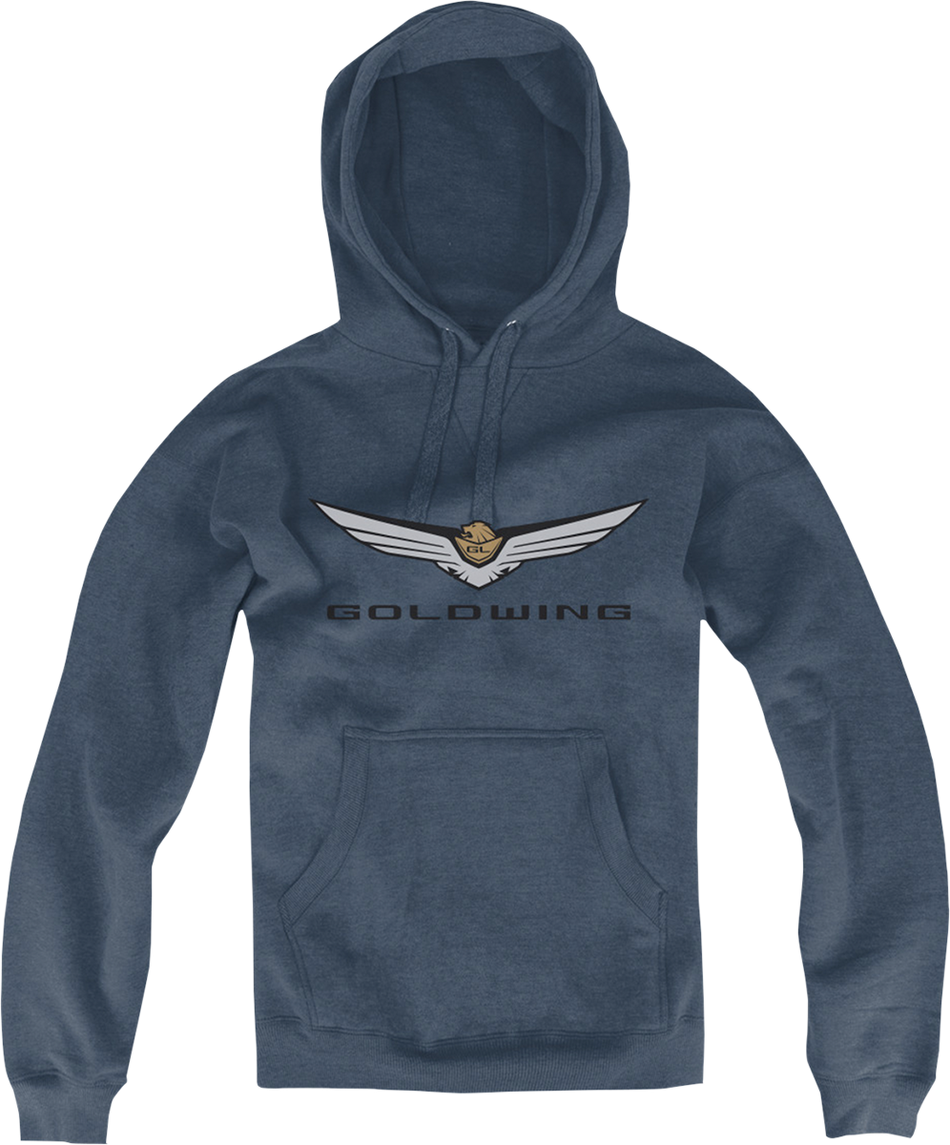 HONDA APPAREL Honda Goldwing Hoodie - Navy - Large NP21S-S1838-L