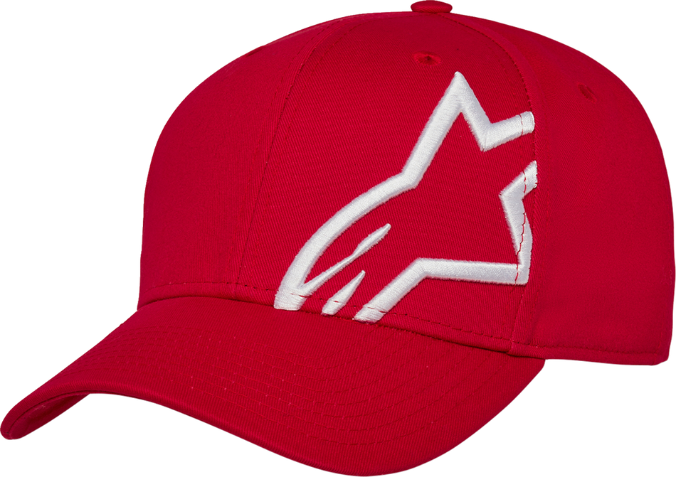 Gorro ALPINESTARS Corp Snap 2 - Rojo/Blanco - Talla única 1211810093020OS 