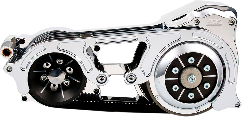 BELT DRIVES LTD. 2" Open Belt Drive - Chrome EVO-220-C