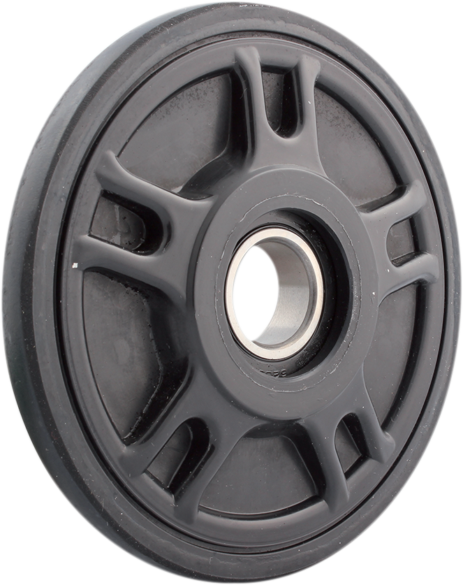 KIMPEX Idler Wheel with Bearing 6205-2RS - Without Insert - Black - Group 1 - 5.63" OD x 1" ID 298931