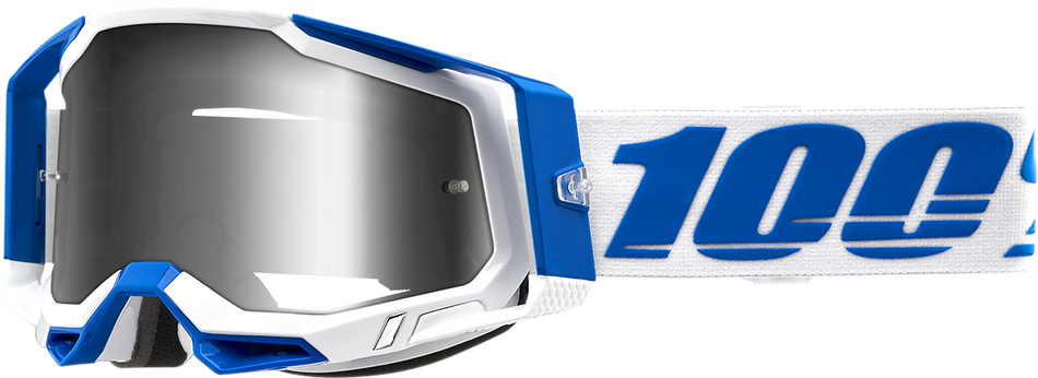 100% Racecraft 2 Goggles - Isola - Flash Silver 50010-00005