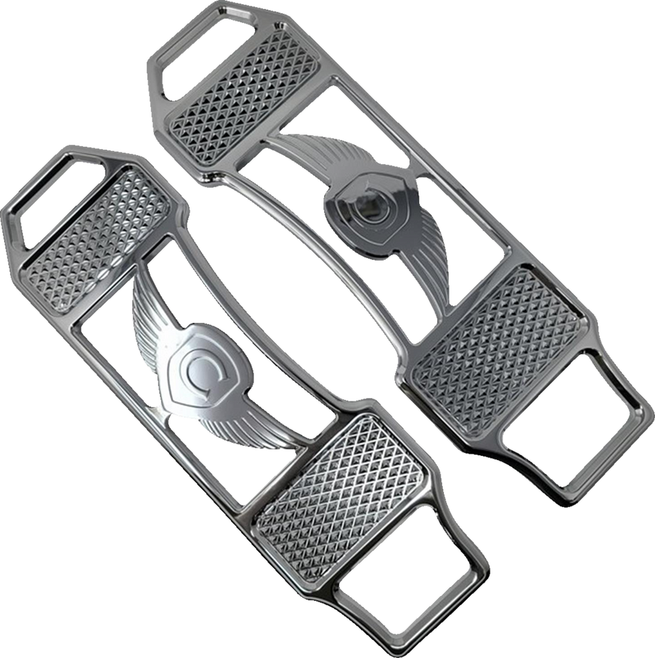 COVINGTONS Floorboards - Diamondback - Chrome C3034-C