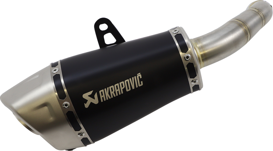 AKRAPOVIC Slip-On Muffler - Titanium S-H125SO4ASZTBL 1811-4242