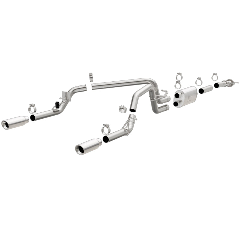 MagnaFlow Stainless Cat-Back Exhaust 2015 Chevy Colorado/GMC Canyon Dual Split Rear Exit 3.5in 19019
