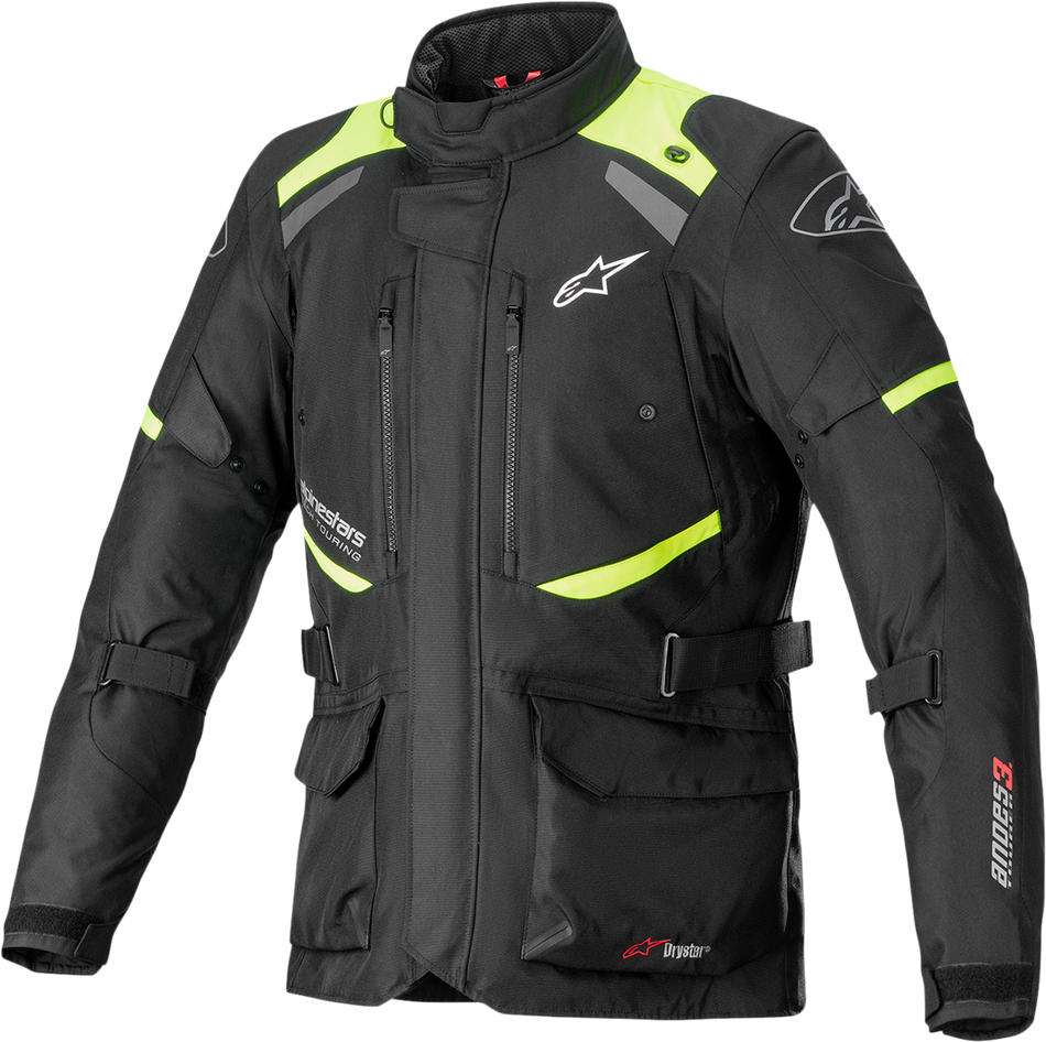 ALPINESTARS Andes v3 Jacket - Black/Yellow - Small 3207521-155-S