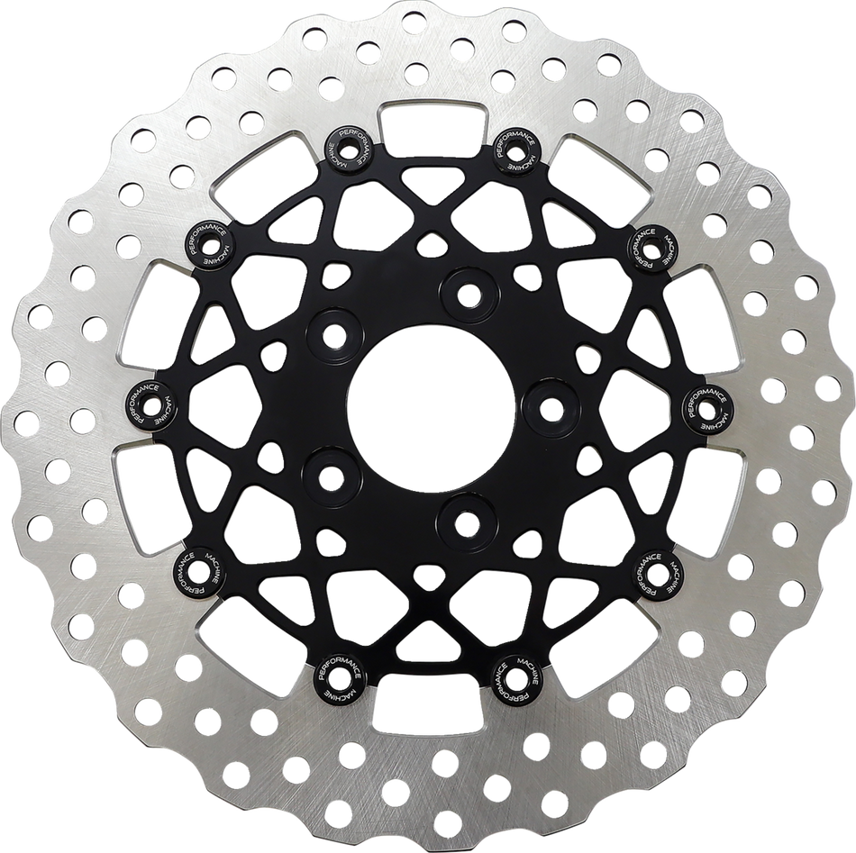 PERFORMANCE MACHINE (PM) Front Speedstar Rotor - 11.5" - Black 0133-1538S-B