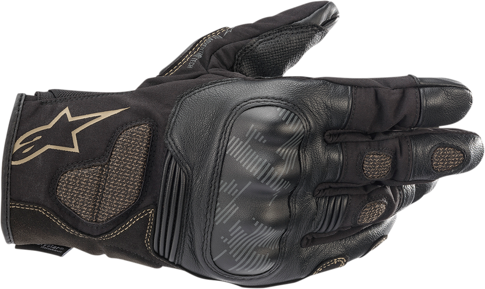 Guantes ALPINESTARS Corozal V2 Drystar - Negro/Arena - Mediano 3525821-1250-M 