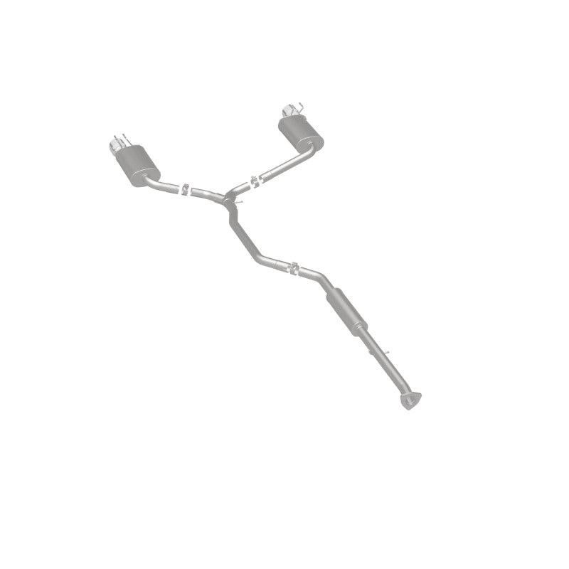 MagnaFlow Sys C/B 2015 Honda Accord 3.5L V6 2.5in SS Dual Split Rear Polished 4.5 Tip 19181
