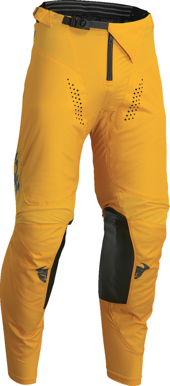 THOR Pulse Mono Pants - Gray/Yellow - 32 2901-10228