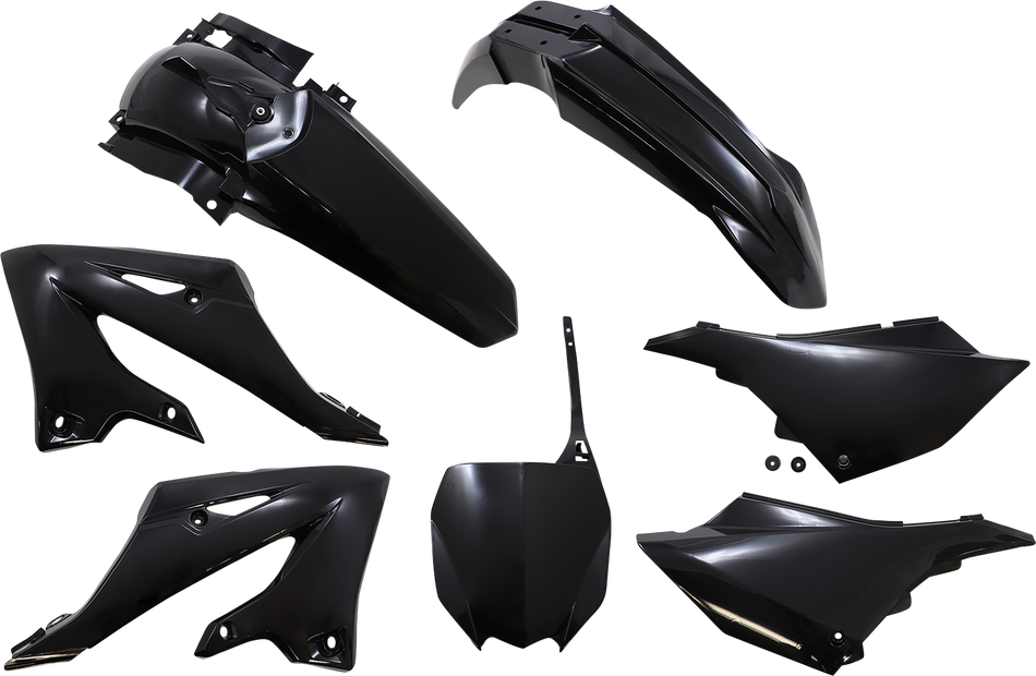 UFO Body Kit - Black YZ125/250 2022-2023 YAKIT324-001