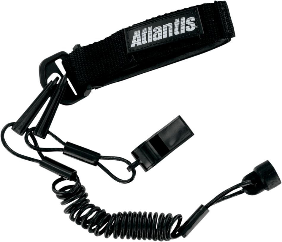 ATLANTIS Lanyard with Whistle - Sea-Doo - Black A7459PFW