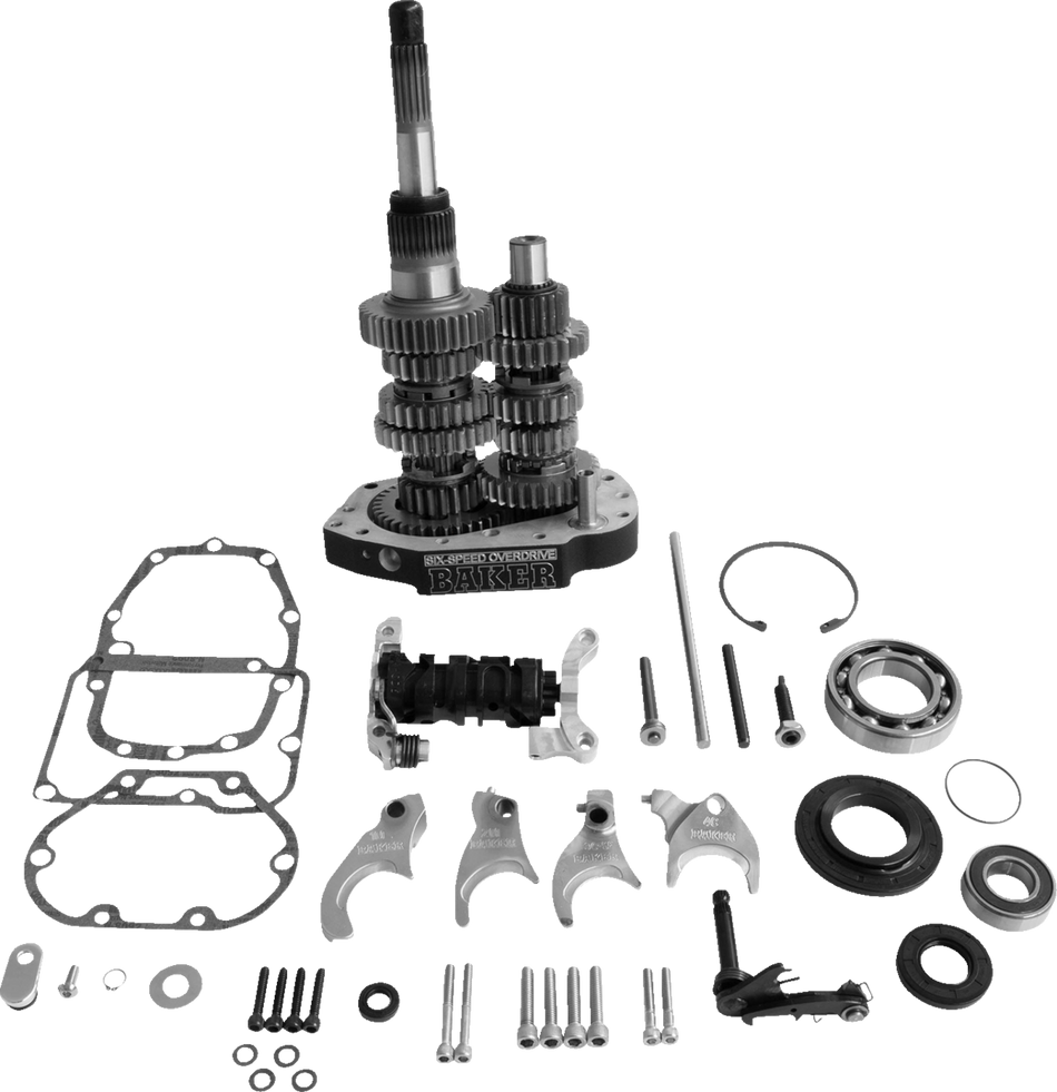 BAKER DRIVETRAIN 6-Speed Gear Set OD6-401P-03