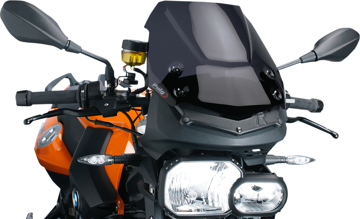 Cúpula PUIG HI-TECH PARTS Nueva Generación - Ahumado Oscuro - F800R 5051F 