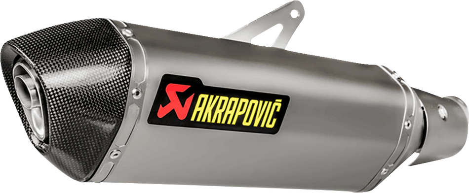 AKRAPOVIC Slip-On Line Muffler - Titanium NINJA 400 2018-2023 S-K4SO7-HRT 1811-4372