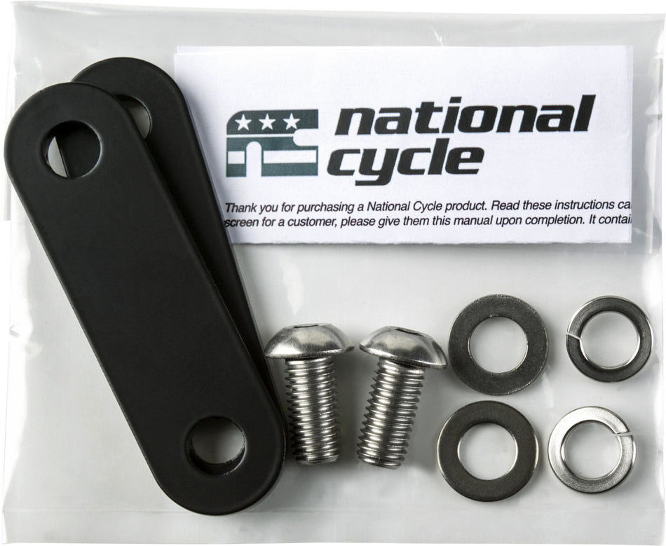 NATIONAL CYCLEFootrest Mount/Pr Black 76mm Comfort Bar Gl1800BAG#4015-76MM