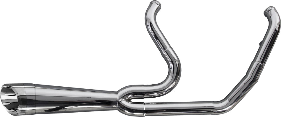 TBR Comp S 2in1 Exhaust Dyna Polished W/Turnout 005-5130199-P