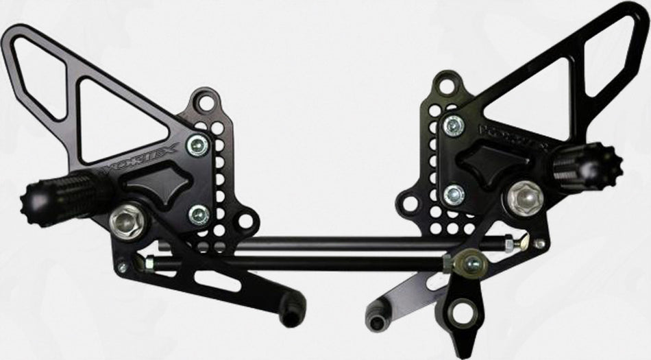 VORTEX Rear Set Complete Blk Duc RS198K