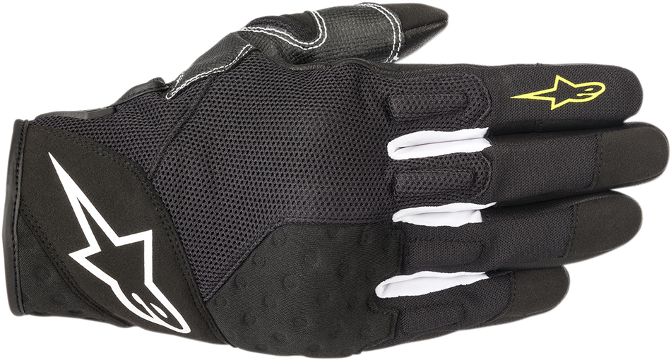 ALPINESTARS Crossland Gloves - Black/Fluo Yellow - Large 3566518-155-L