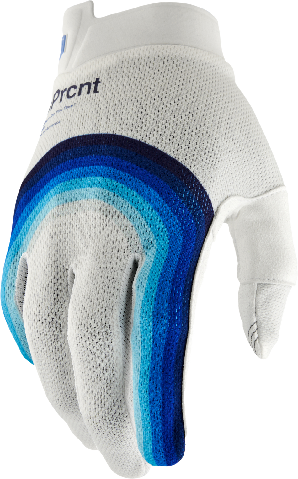 100% Itrack Gloves Rewind White Md 10008-00056