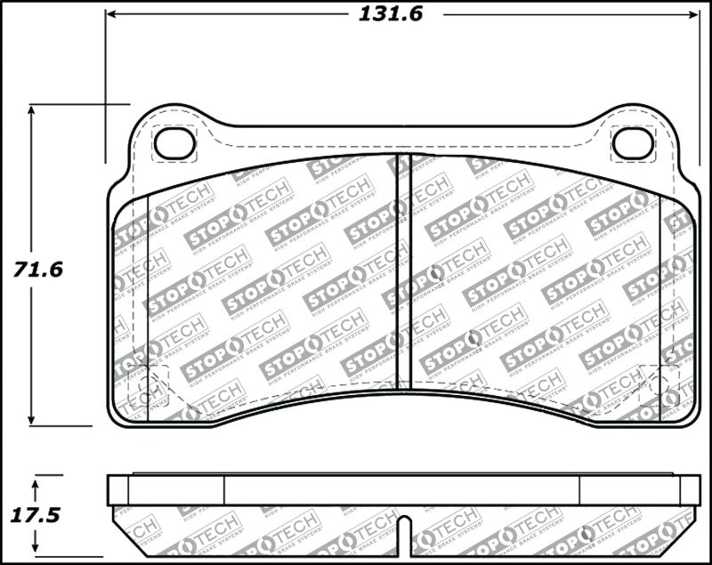 StopTech Performance Brake Pads 309.1383