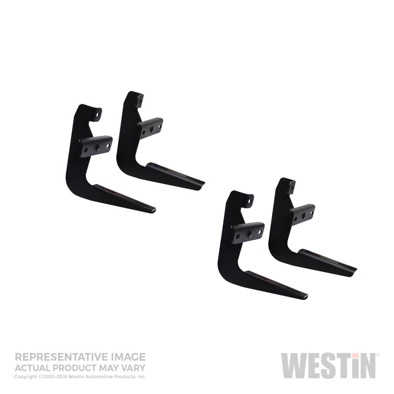 Westin 2002-2008 Dodge Ram 1500 Quad Cab Running Board Mount Kit - Black 27-1375