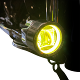 Luz antiniebla CUSTOM DYNAMICS - Negra - Lente amarilla PB-FOG-BCM-YB 