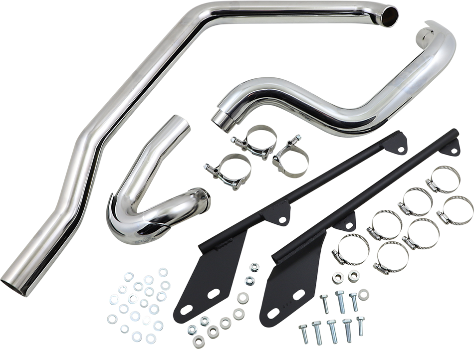 BASSANI XHAUST Tru Dual Exhaust - '86-'06 Softail SFT-211