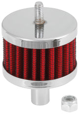 K&N Steel Base Crankcase Vent Filter 0.5in Vent OD x 2in OD x 1.5in Height 62-1100