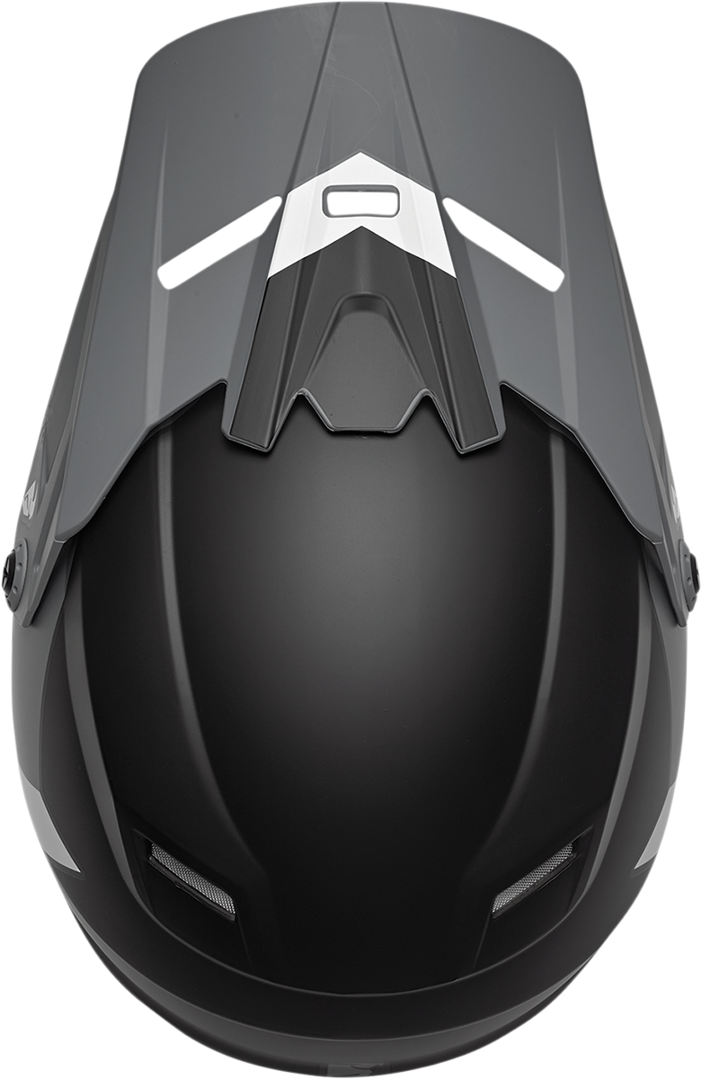 Casco THOR Youth Sector - Chev - Gris/Negro - Pequeño 0111-1481 