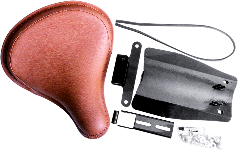 KLOCK WERKS Seat Pan Kit - Klassic - Brown - Scout '15-'23 KWS-04-0048