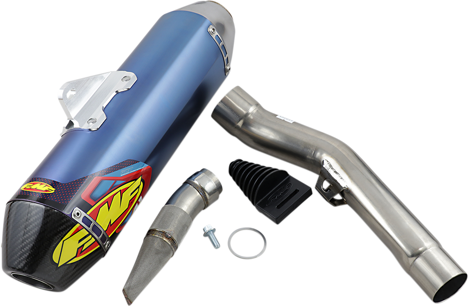 FMF Factory 4.1 RCT Muffler - Anodized Titanium 	KX250F 2017-2020  042376 1821-1955