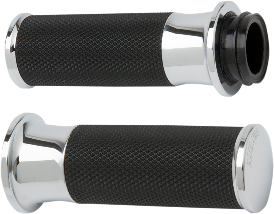 ARLEN NESS Grips - Smoothie - TBW - Chrome 07-322