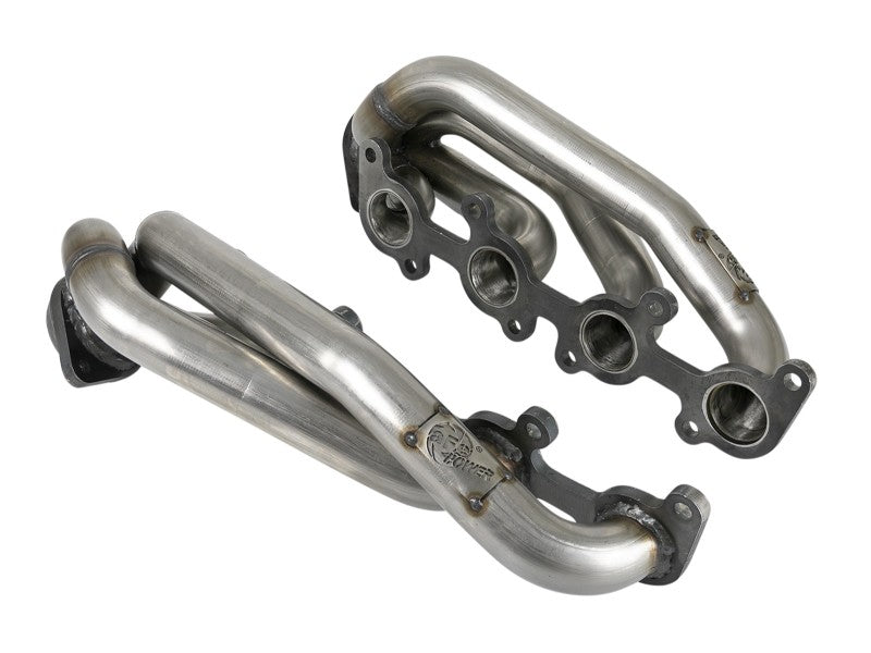 aFe Ford F-150 15-22 V8-5.0L Twisted Steel 304 Stainless Steel Headers 48-33025-1