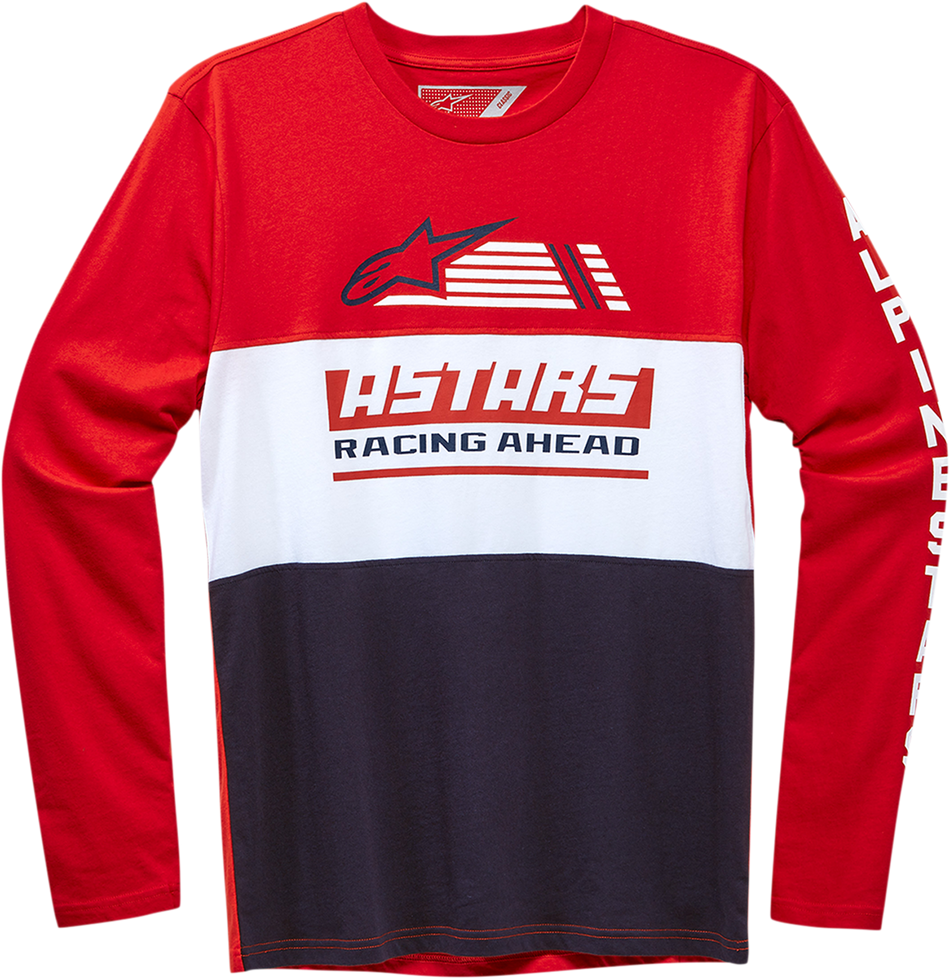 ALPINESTARS Rivalry Long-Sleeve T-Shirt - Red - XL 12307400030XL