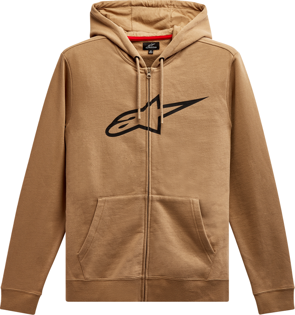 ALPINESTARS Ageless 2 Zip Hoodie - Sand/Black - Medium 1038530522310M