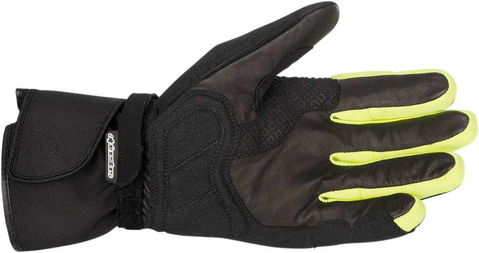 ALPINESTARS Valparaiso Drystar® Gloves - Black/Yellow - Small 3526014-155-S