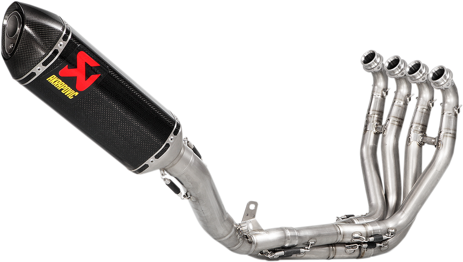 AKRAPOVIC Evolution Auspuff - Titan/Kohlefaser Ninja ZX-10RR 2016-2020 S-K10E9-ZC 1810-2366 